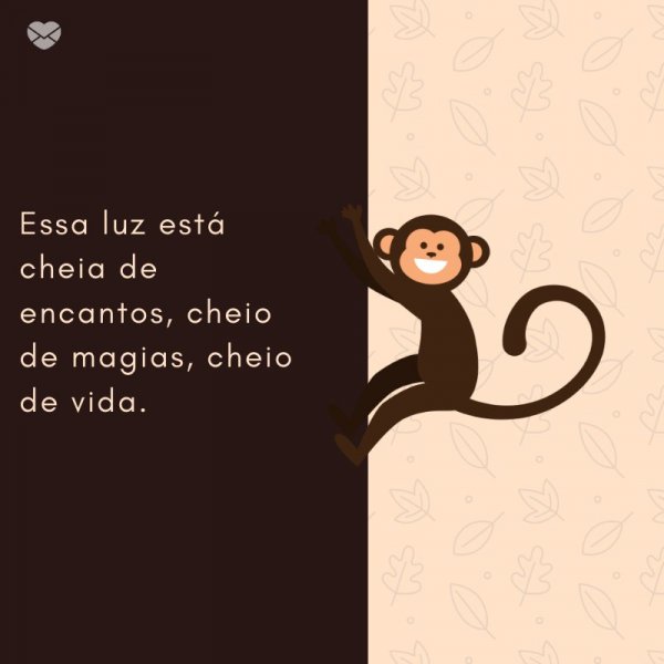 Mensagens Com Amor/ Canva 'Essa luz está cheia de encantos, cheio de magias, cheio de vida.' -Mensagens de Nascimento