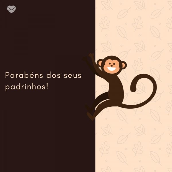 Mensagens Com Amor/ Canva 'Parabéns dos seus padrinhos!' -Mensagens de Nascimento