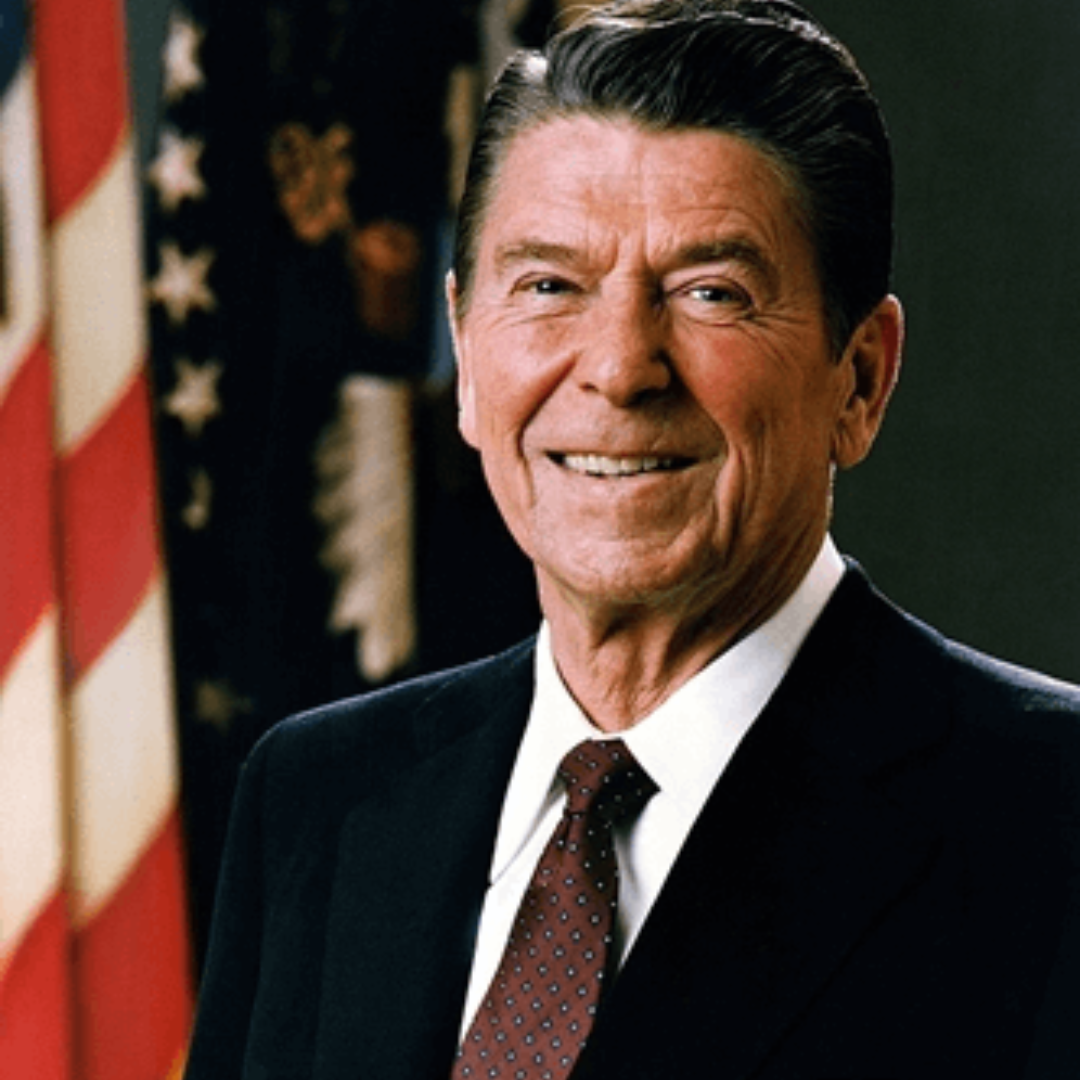 Ex-presidente dos EUA Ronald Reagan