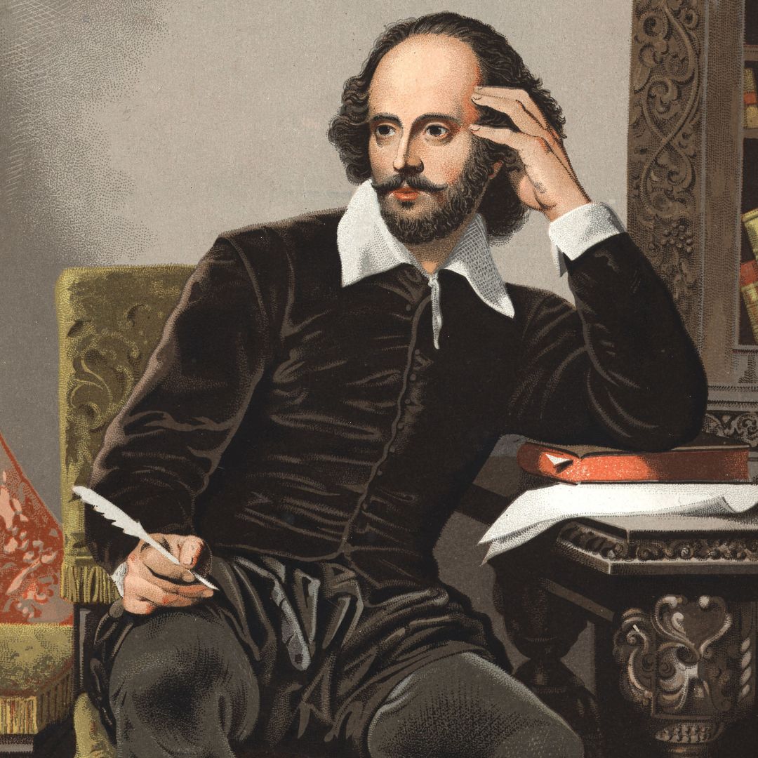 Pintura do retrato de William Shakespeare