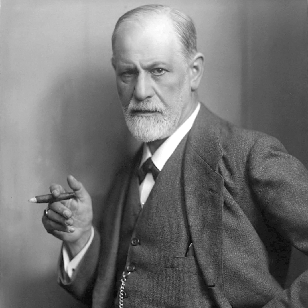Imagem do psicanalista Sigmund Freud