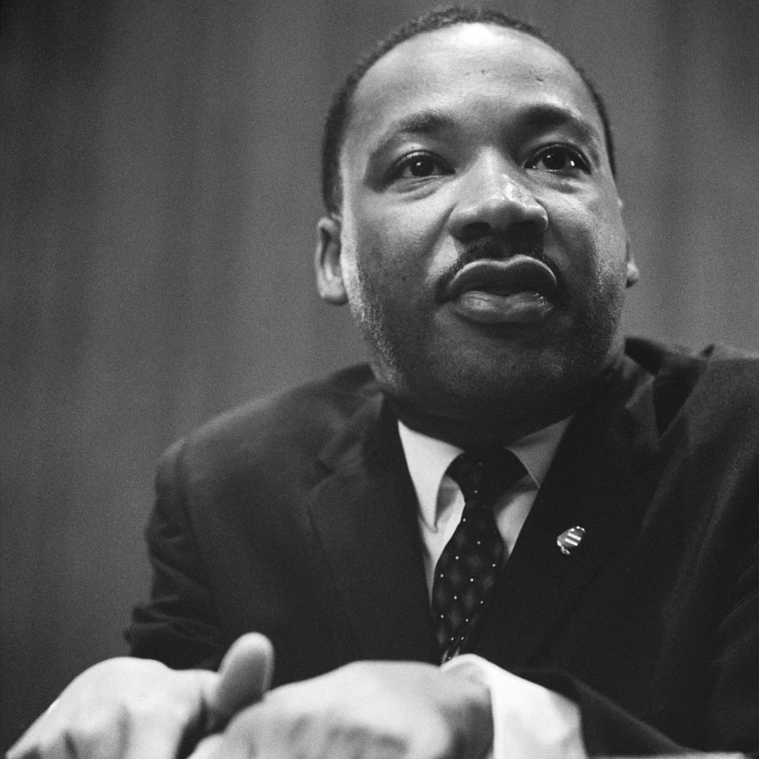 Imagem do ativista político Martin Luther King