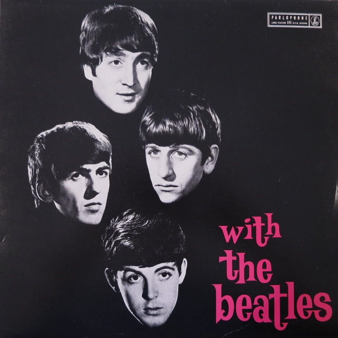 Imagem do álbum With The Beatles, da banda britânica The Beatles