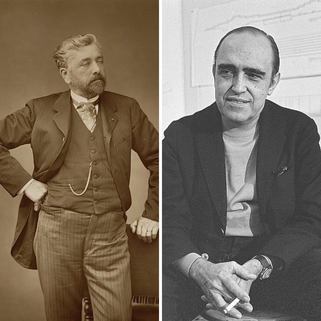 Gustave Eiffel e Oscar Niemeyer