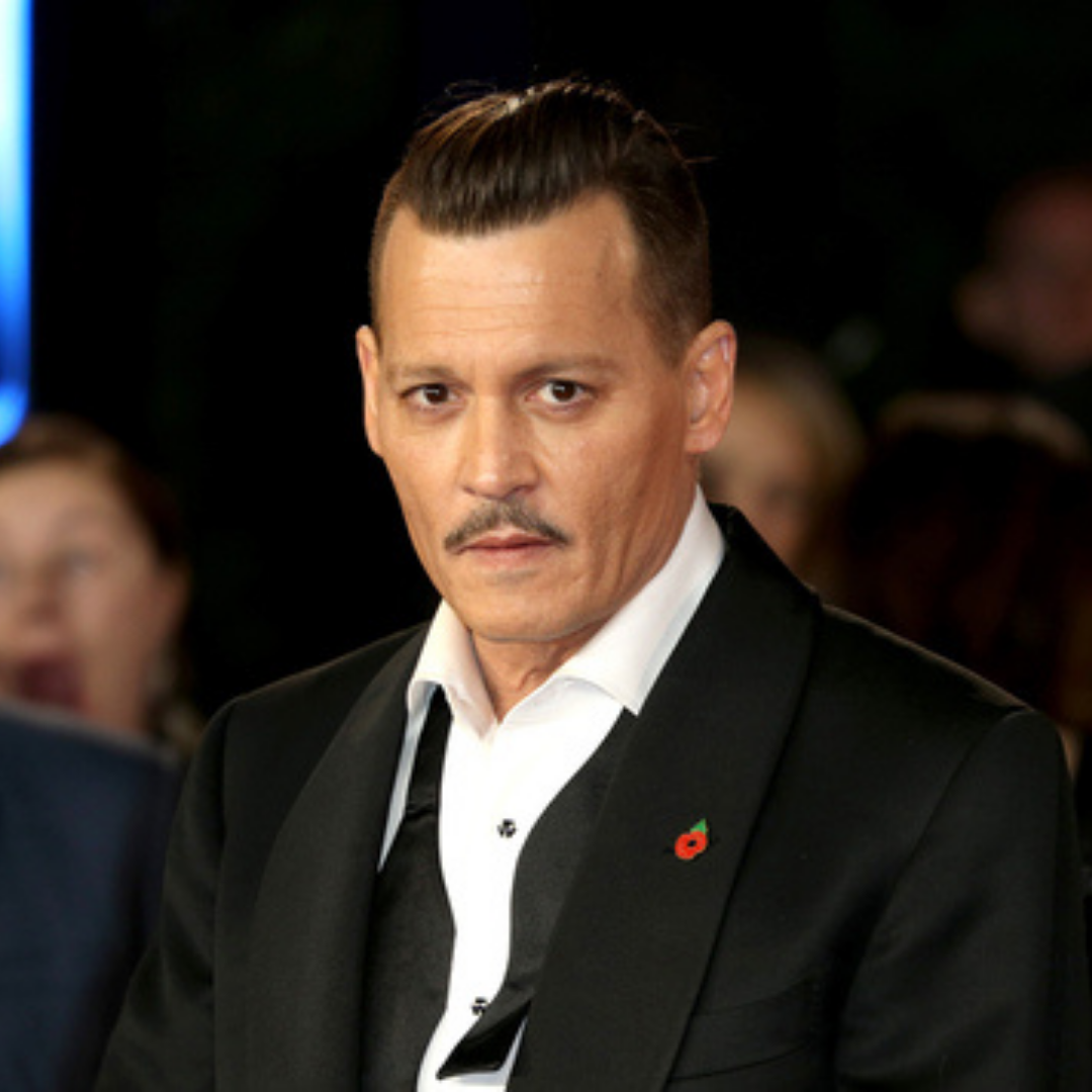 Imagem do ator Johnny Depp