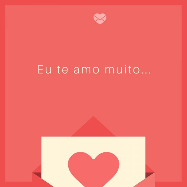 Mensagens Com Amor/Canva 'Eu te amo muito...' -Mensagens de Aniversário para Namorada