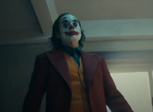 Imagem de uma cena do filme 'Coringa'.