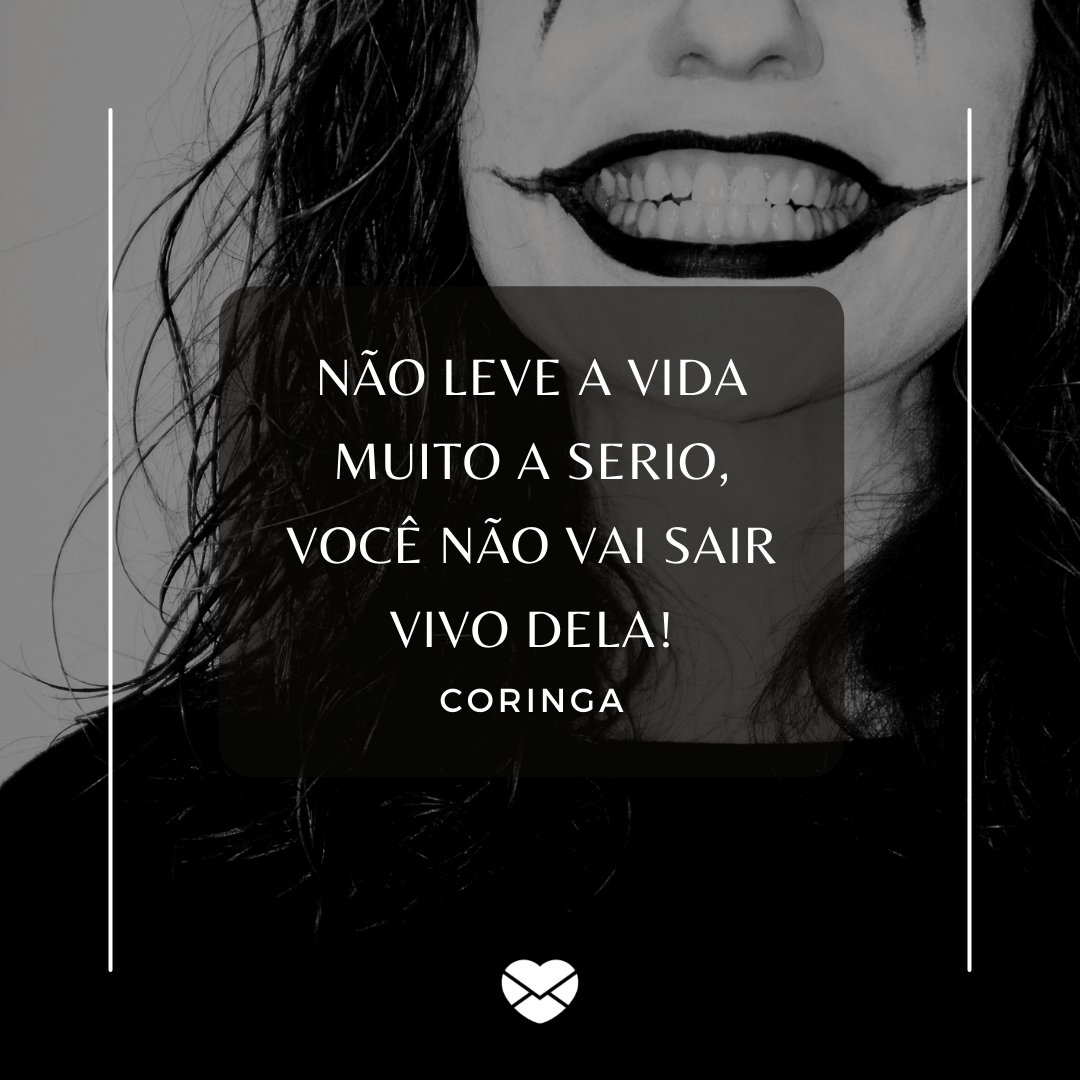 Vida - Coringa - Personagens Vida - Coringa - Personagens