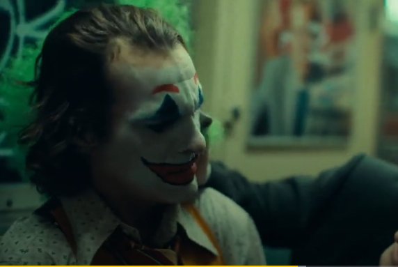 Imagem de uma cena do filme 'Coringa'.