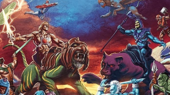 Imagem dos personagens do desenho He-man