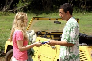 Columbia TriStar Films Cena de Adam Sandler e Drew Barrymore em Como Se Fosse A Primeira Vez