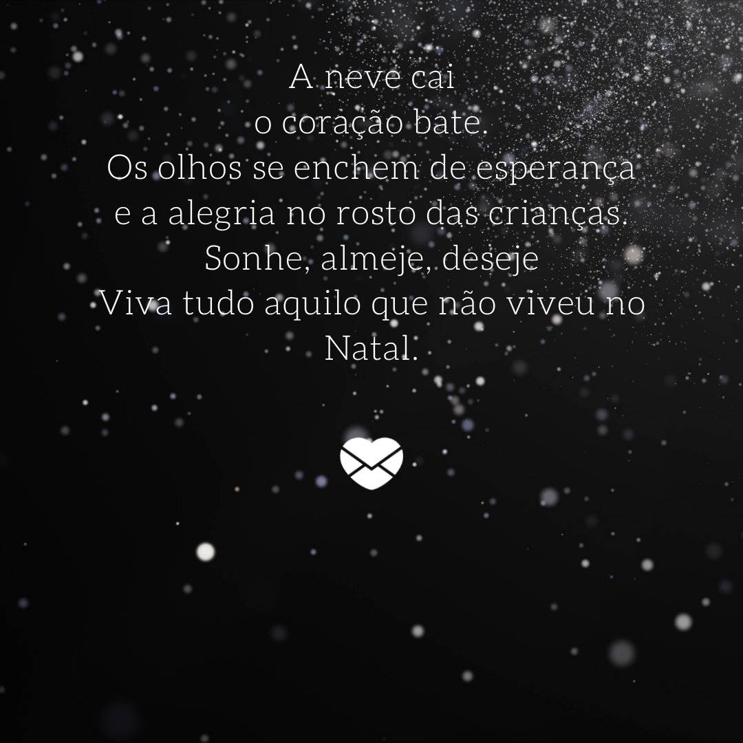 De cada vez - Poemas Natalinos 3 - Natal