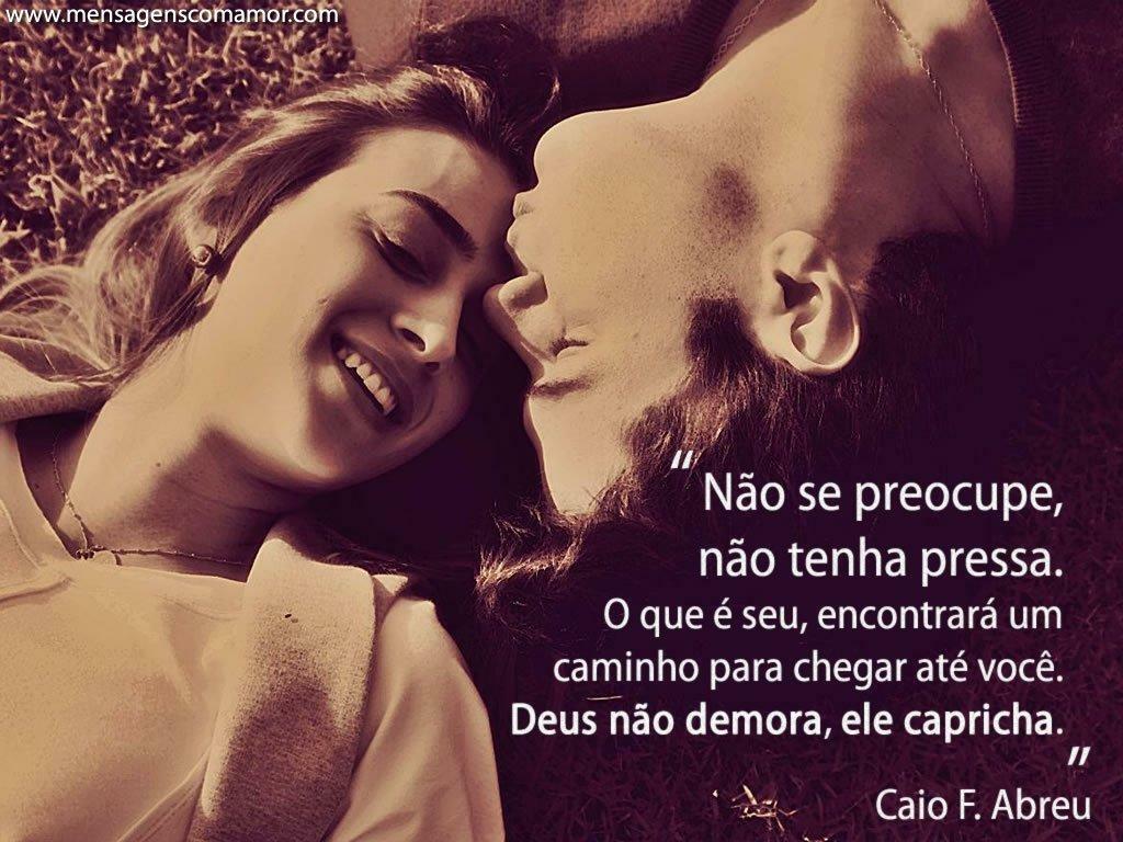 Imagens Religiosas A mensagem de Deus pra vocª Caio F Abreu