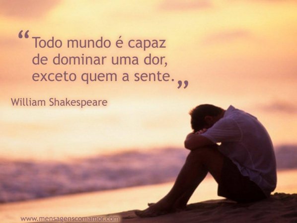 Dominação - William Shakespeare - Sentimentos