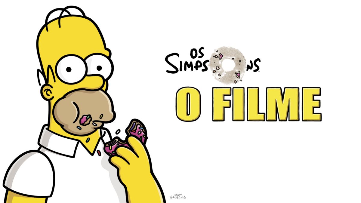 Poster do filme dos Simpsons