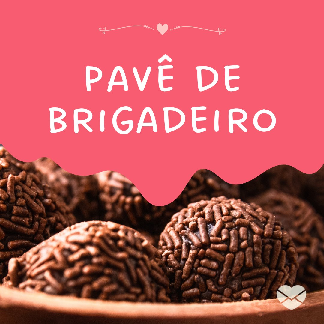 OneyWhyStudio / Dihandra Pinheiro de Getty Images / Sparklestroke de Sparklestroke / Canva / Mensage 'pavê de brigadeiro ' - Receitas dia das Mães