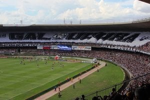 Torcida Atlético Mineiro no estádio