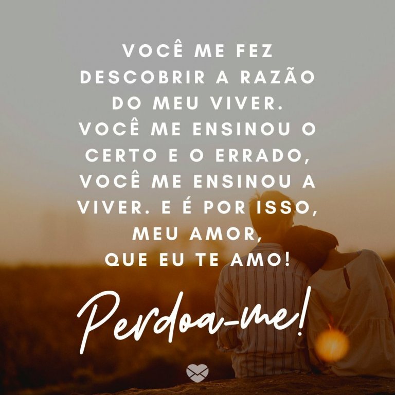 Desculpa amor E tudo volta pro lugar Amor Eu tentei te esquecer mas n£o consigo O que sinto por vocª é muito forte Vivemos coisas boas demais para serem esquecidas s³ tivemos um momento