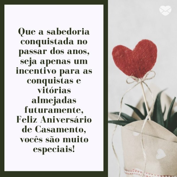 Frases para aniversário de casamento. Entre na festa!