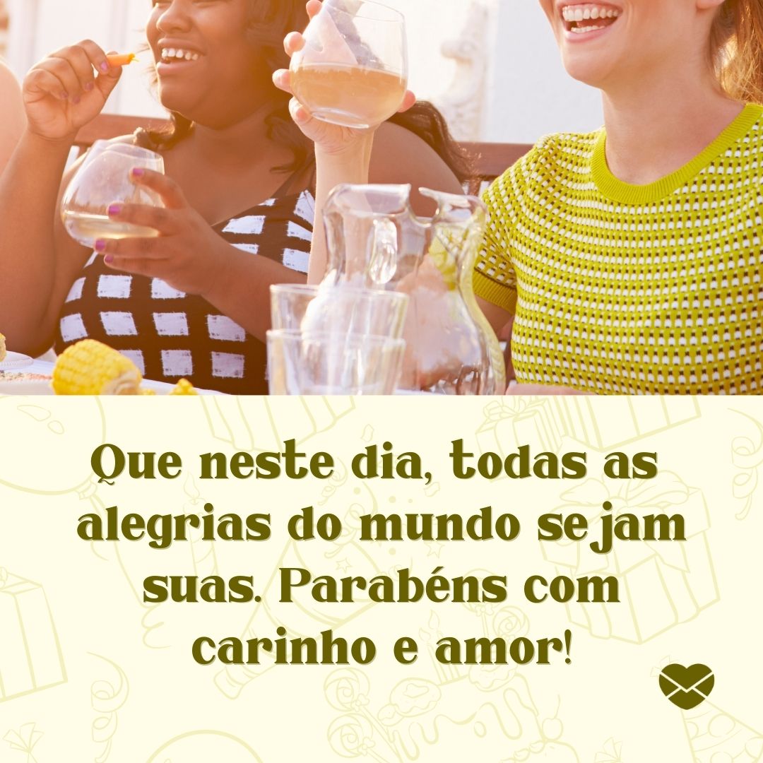 Parabéns Com Carinho - Envie Felicitação De Forma Especial!