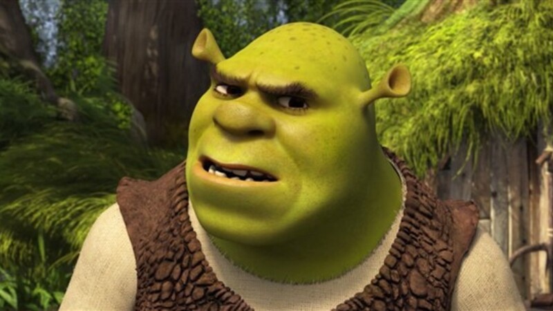 Cena do filme de Shrek