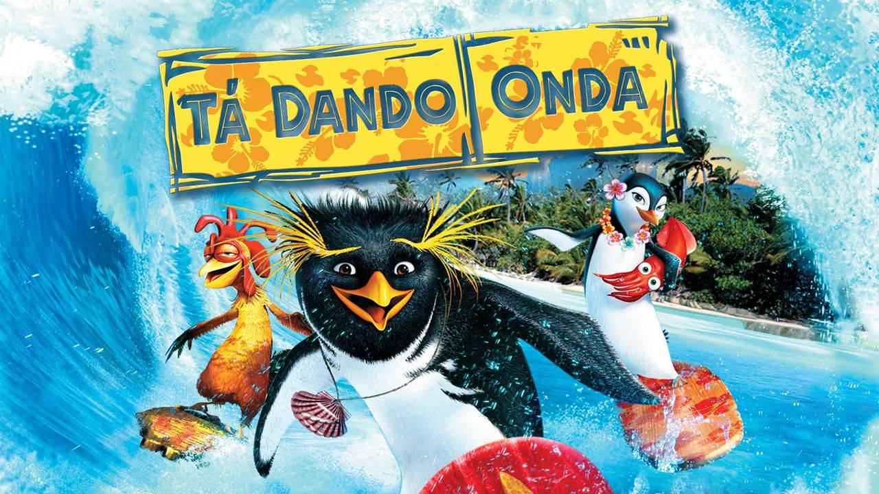 Poster do filme 'Tá Dando Onda'