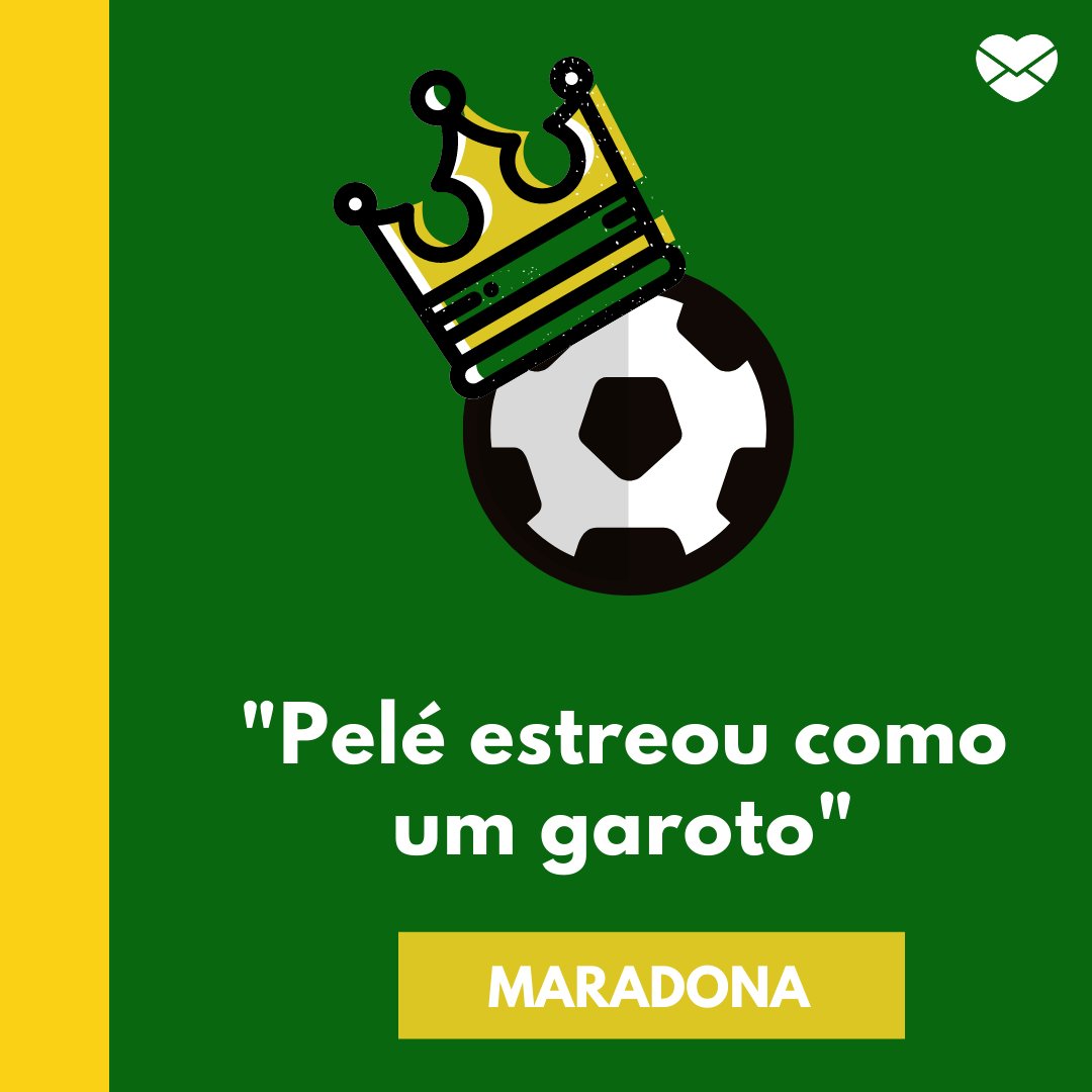 'Pelé estreou com um garoto' - Maradona