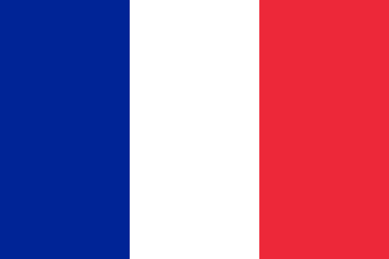 Bandeira da França - Significado das Bandeiras dos Países
