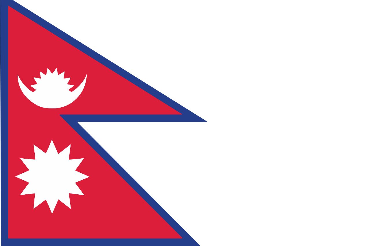 Bandeira do Nepal - Significado das Bandeiras dos Países