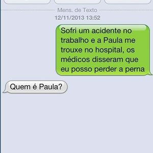 Reprodução internet Print de conversa em aplicativo WhatsApp