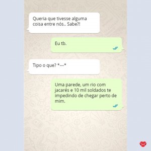 Reprodução internet Print de conversa em aplicativo WhatsApp
