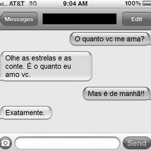 Reprodução internet Print de conversa em aplicativo WhatsApp