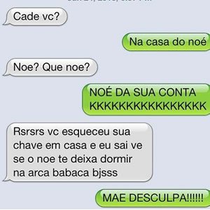 Print de conversa em aplicativo