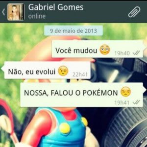 Print de conversa em aplicativo WhatsApp