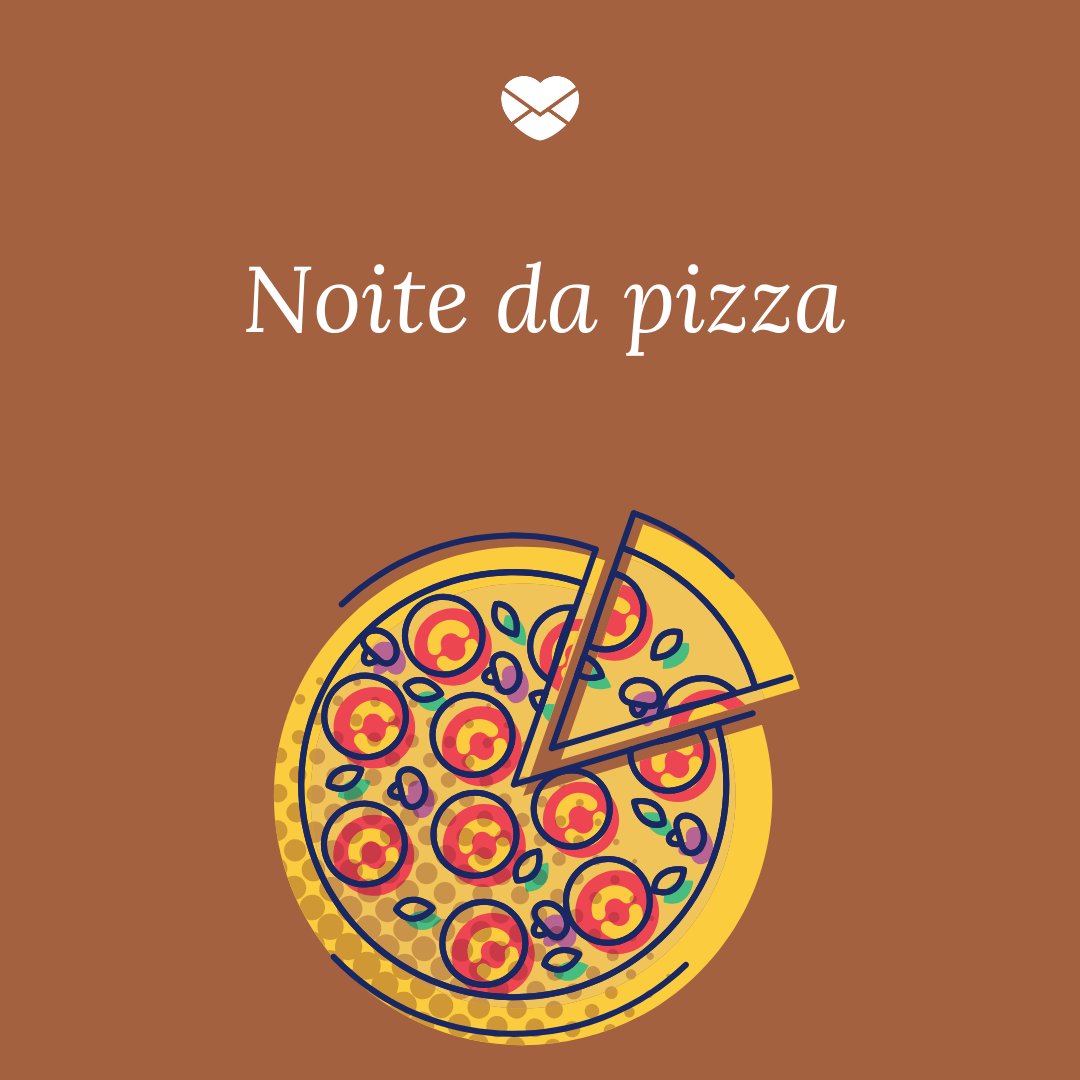 'Noite da pizza' -  Programas para comemorar o aniversário