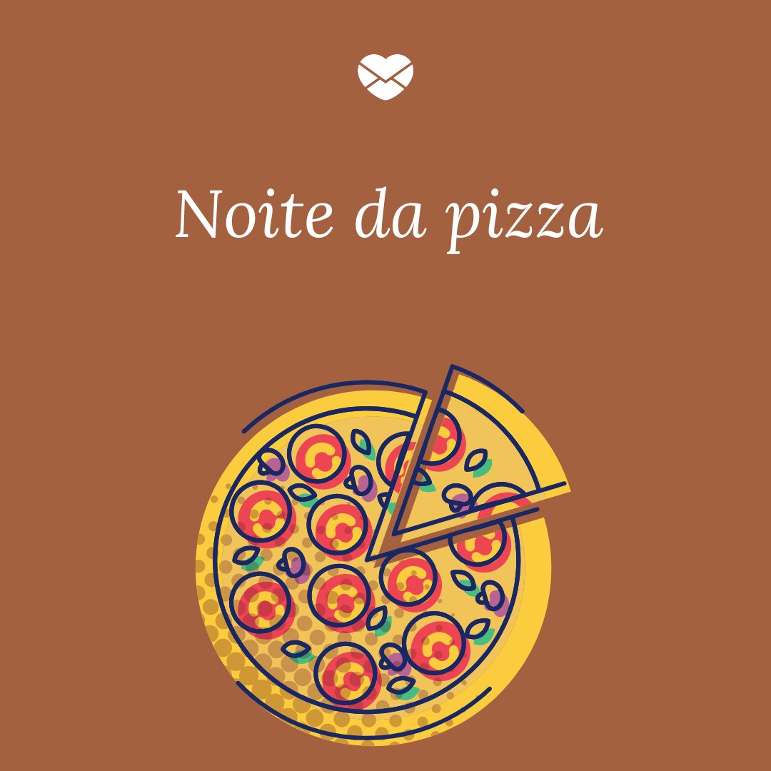 Mensagens Com Amor | Canva 'Noite da pizza' - Programas para comemorar o aniversário