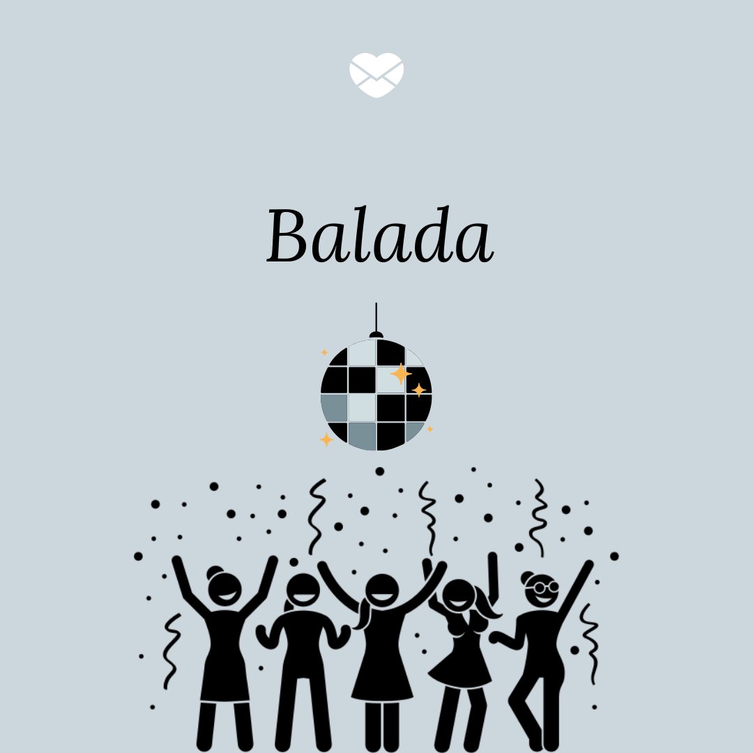 Mensagens Com Amor | Canva 'Balada' - Programas para comemorar o aniversário