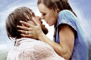 Rachel McAdams e Ryan Gosling interpretando em Diário de Uma Paixão