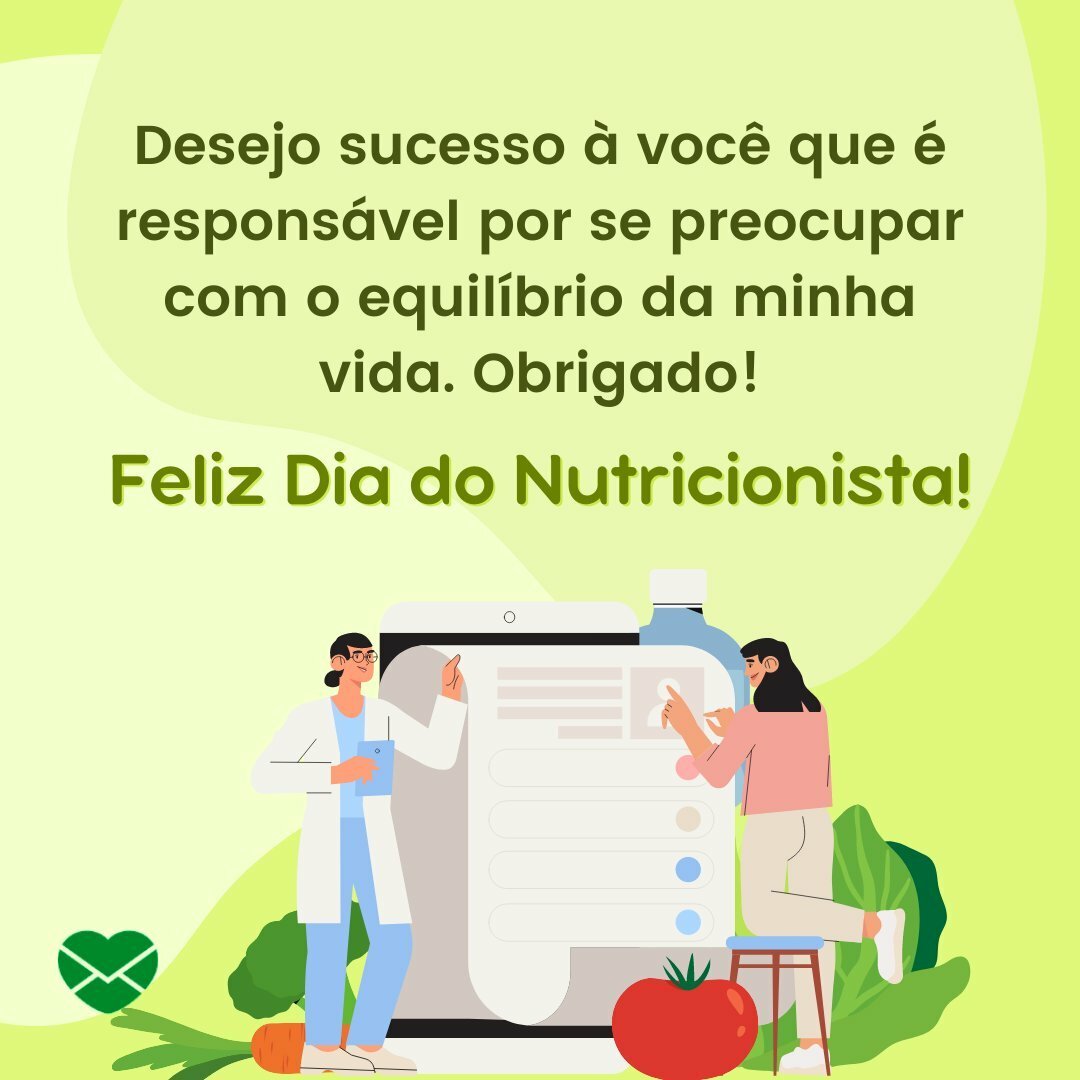 Dia do Nutricionista: valorize quem cuida da sua alimentação