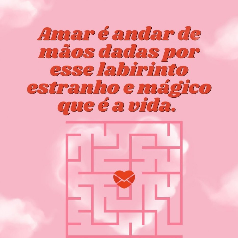 Mensagens Com Amor/Canva 'Amar é misturar-se ao outro' - Belos Textos de Amor