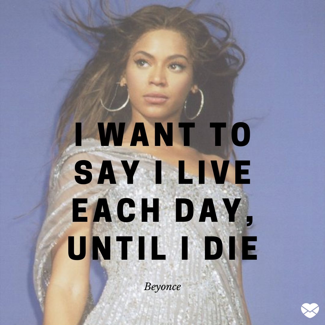 'I want to say I live each day, until I die!' - Frases de Músicas em Inglês