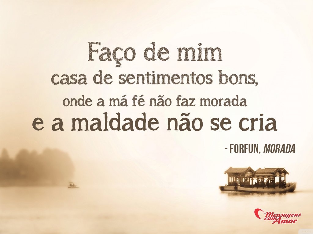 Good Vibrations Calma na alma pra levar a vida Forfun