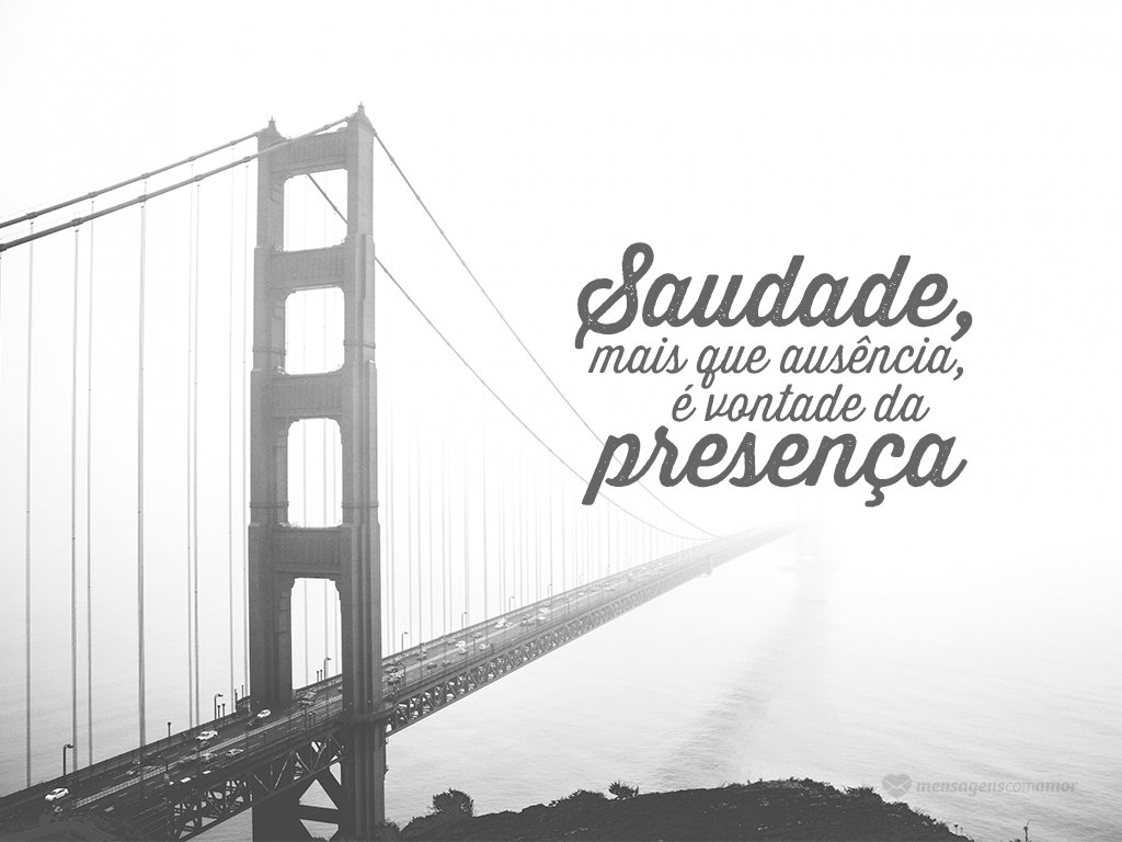 Mensagens Com Amor/Canva 'Saudade mais que ausência, é vontade da presença' - Mensagens de adeus e luto