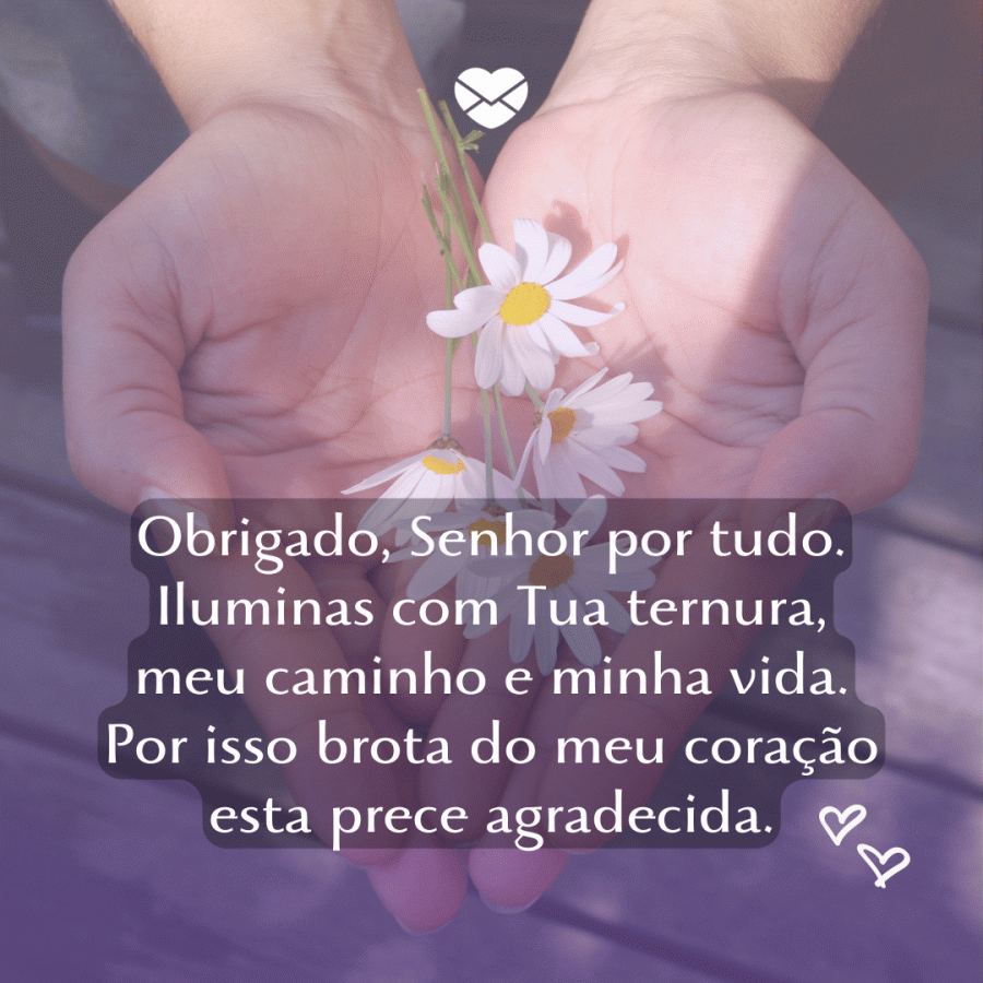 Mensagens de gratidão a Deus: seja grato por todas as coisas