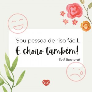 'Sou pessoa de riso fácil… E choro também!' - Dia Nacional do Riso
