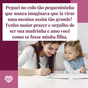 Mensagens de aniversário para afilhada: inspire-se nelas!