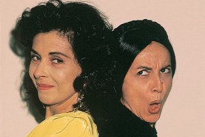 Veja | Reprodução Internet Betty Faria e Joana Fomm em fot de divulgação de novela Tieta