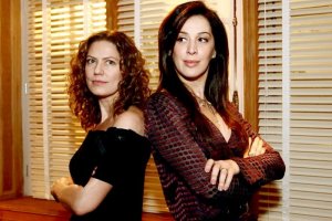 Reprodução internet | Globo | Blogger Patricia Pillar e Claúdia Raia em divulgação de novela 'A favorita'