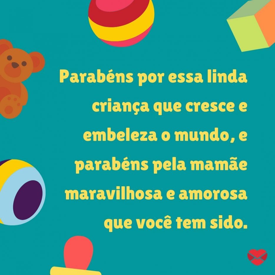 Mensagens de Aniversário para Bebª Felicidades ao pequeno Aniversário de 1 ano de bebª