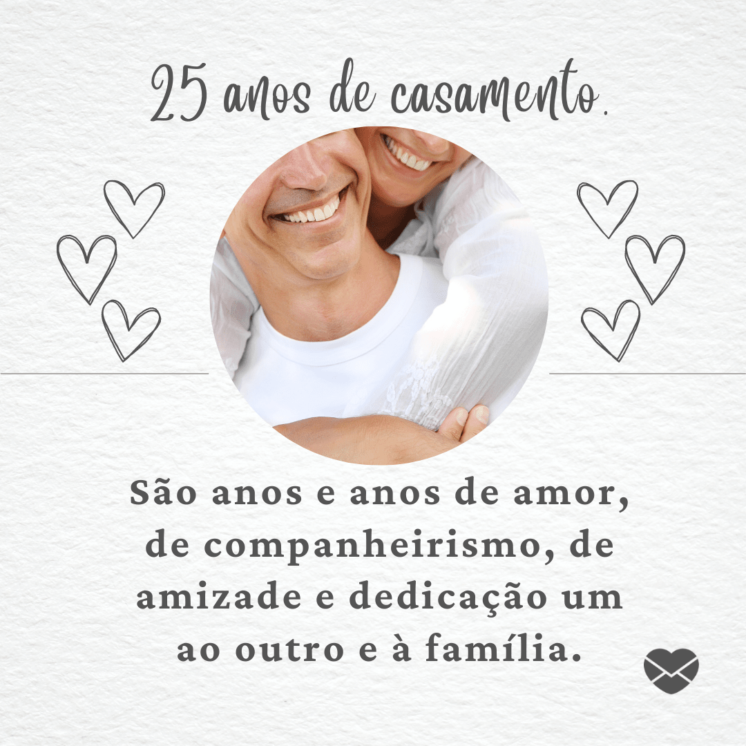 Frases Para Bodas De Prata Para Celebrar 25 Anos De Casamento – PEHFP